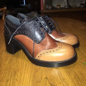 Miu Miu - Leather Derby Pumps